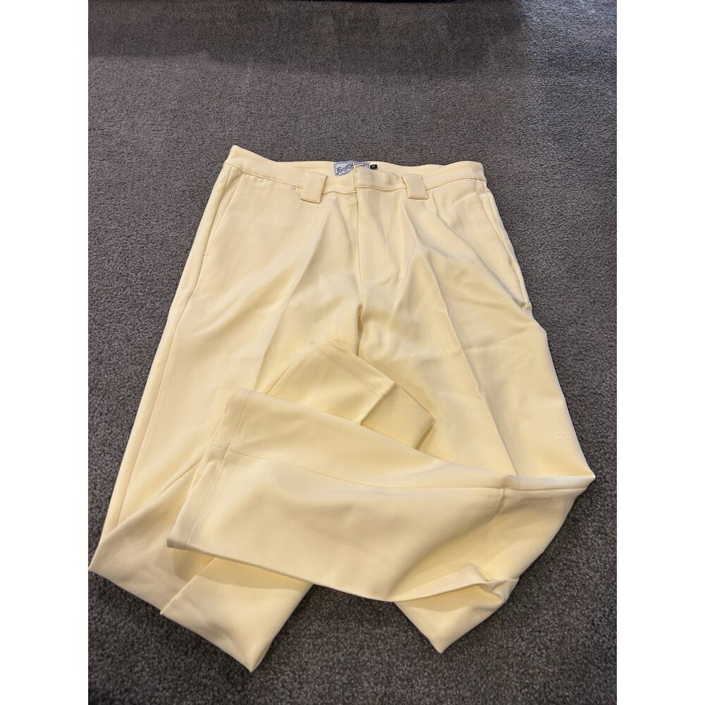 Bogey Boys The Best Pant Yellow Mens Size 34